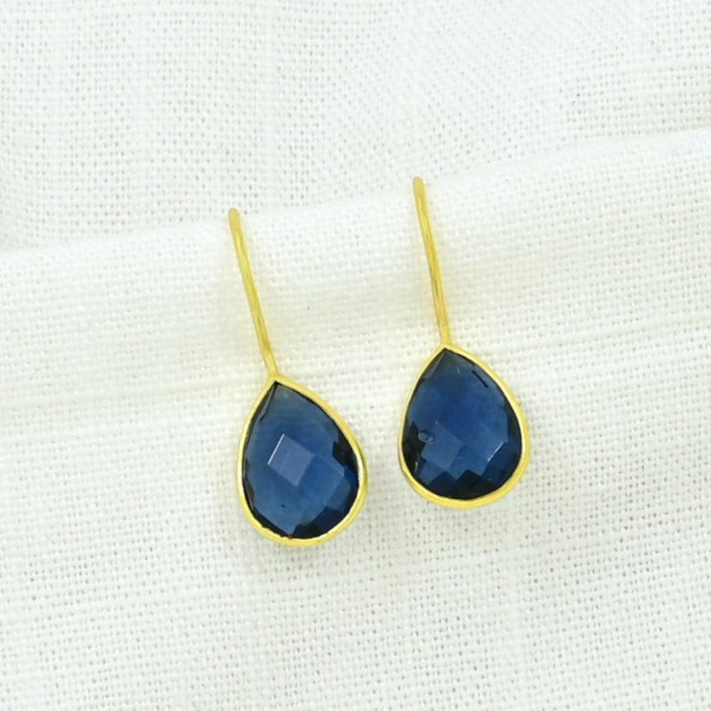 TEARDROP GEMSTONE EARRING