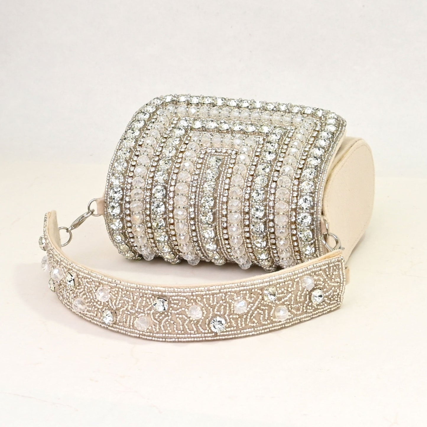 CHICLET MINI BAG - CHALK WHITE