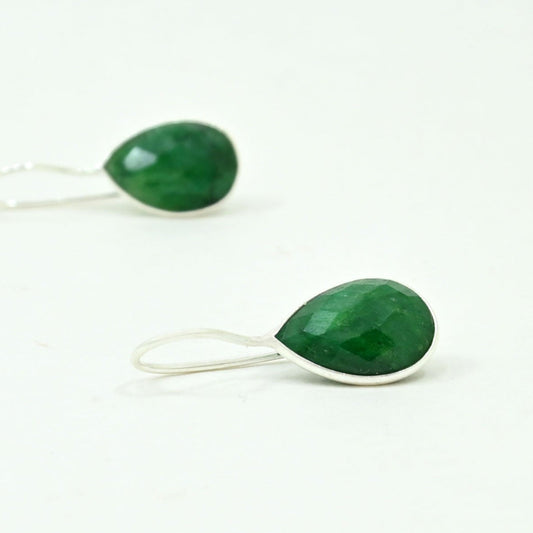 TEARDROP GEMSTONE EARRING