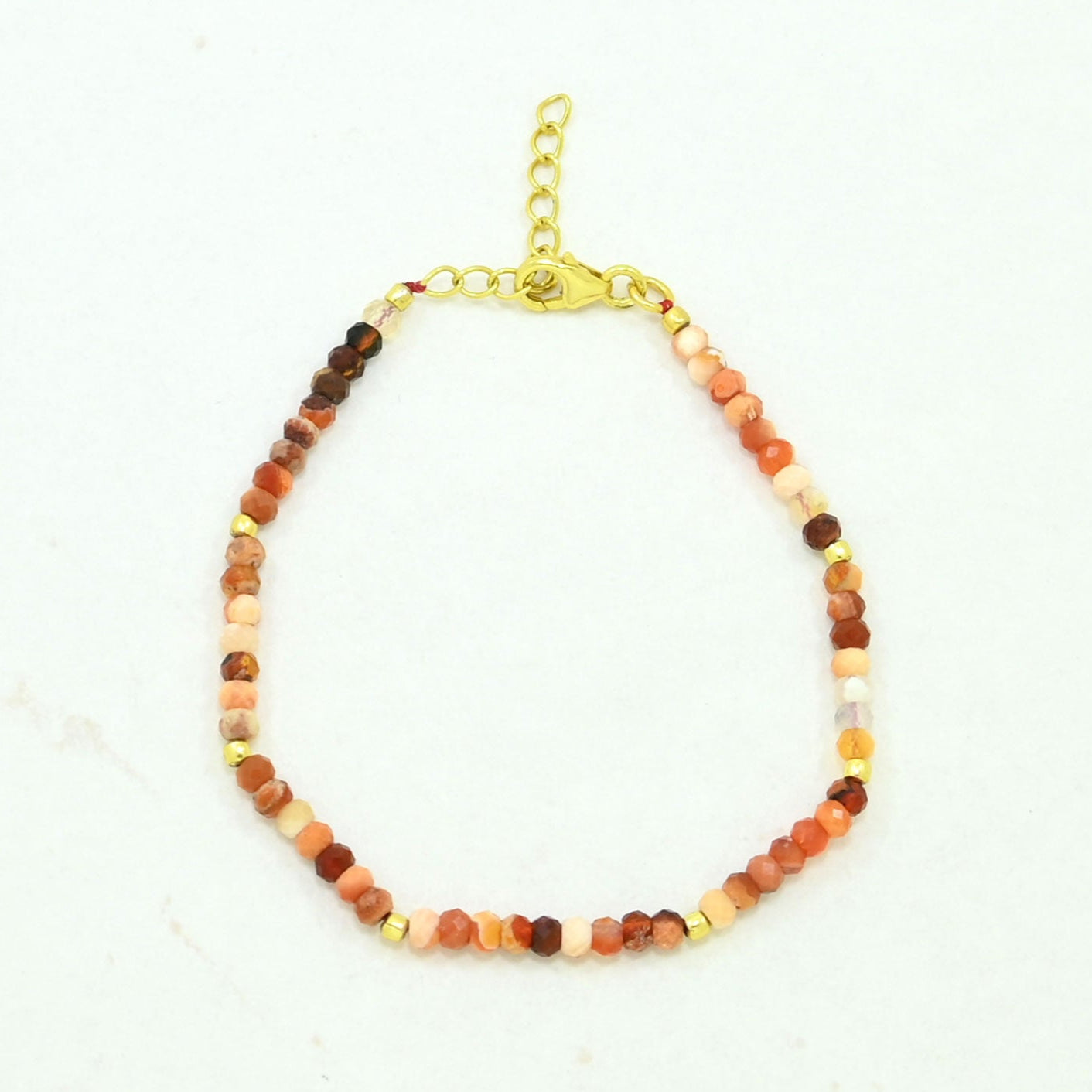 ORANGE OPAL BRACELET
