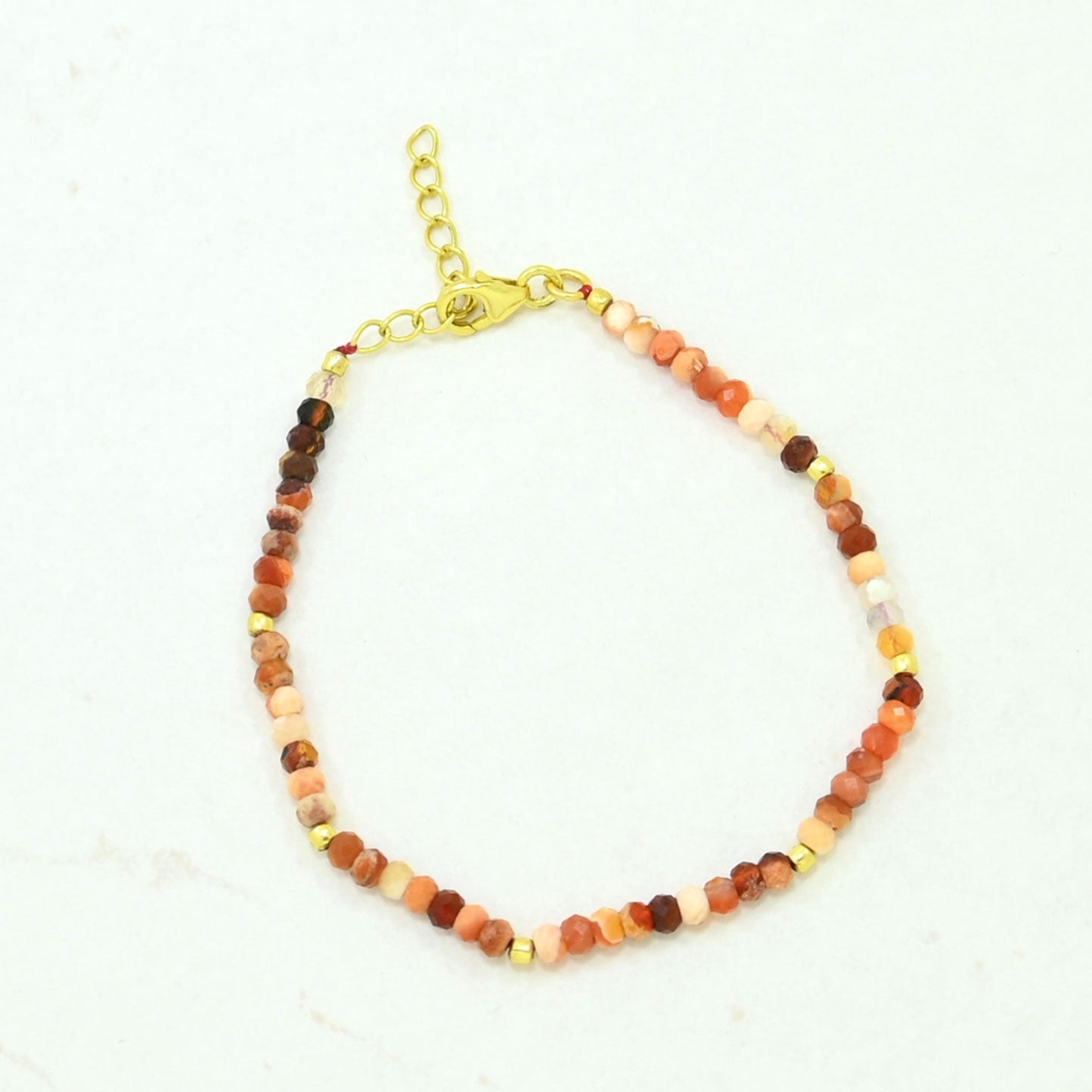 ORANGE OPAL BRACELET
