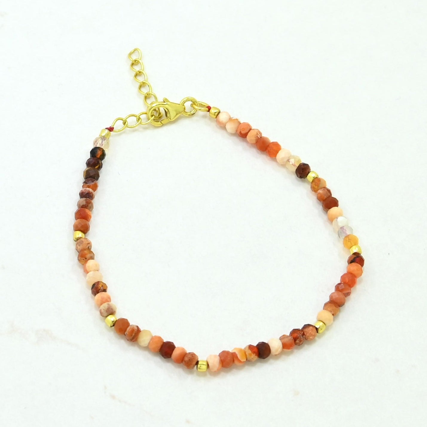 ORANGE OPAL BRACELET