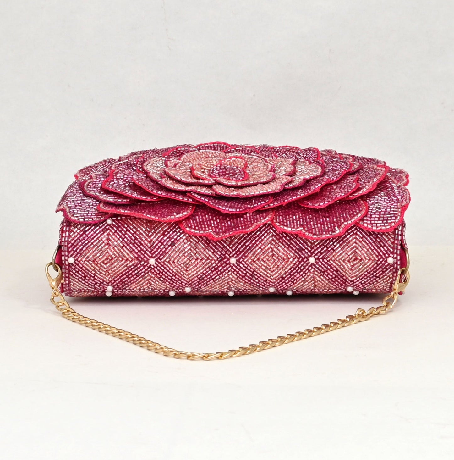 FLEUR DE LUNE BAG - ROSE PINK OMBRE