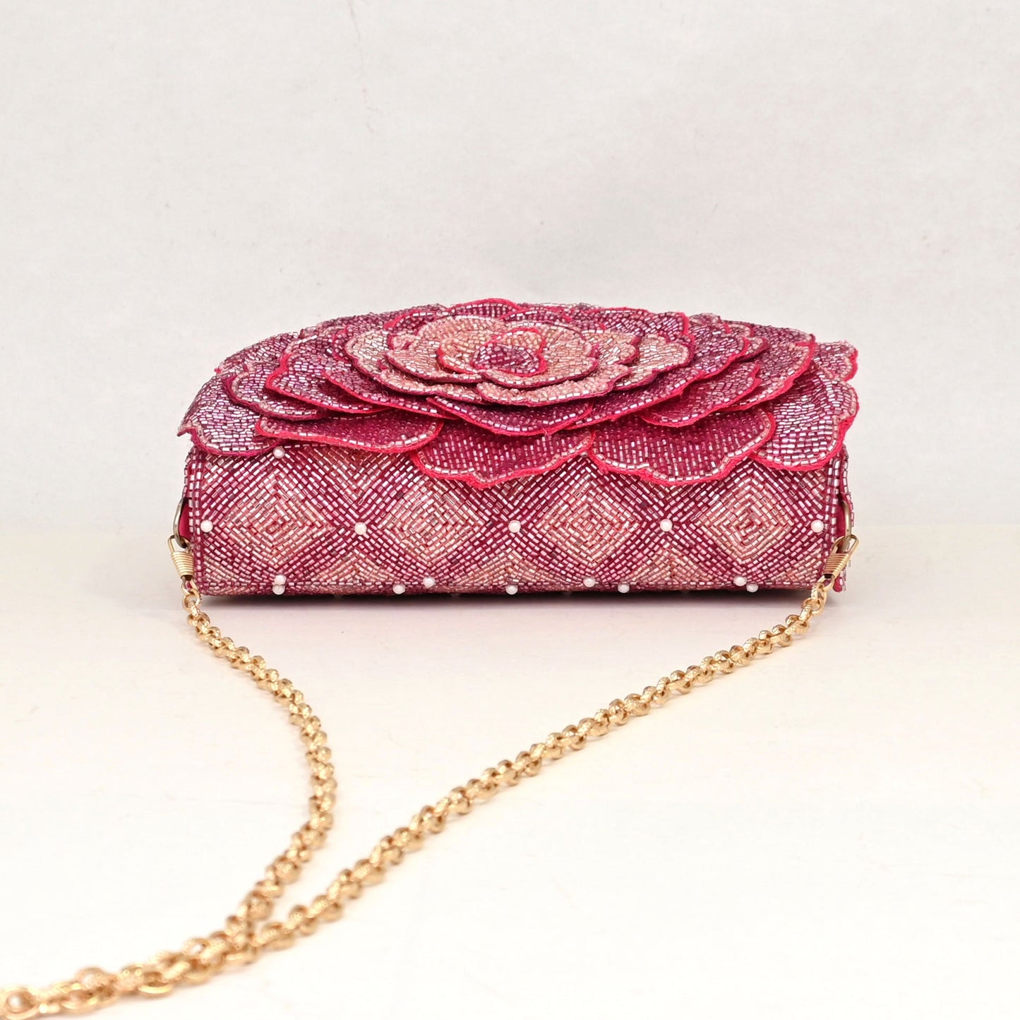 FLEUR DE LUNE BAG - ROSE PINK OMBRE