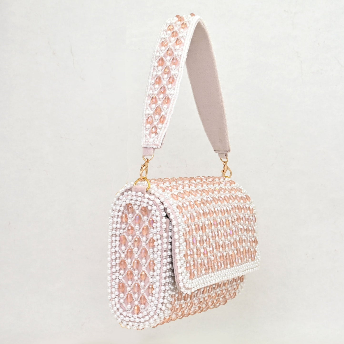 CHARLOTTE BAG - ROSE QUARTZ