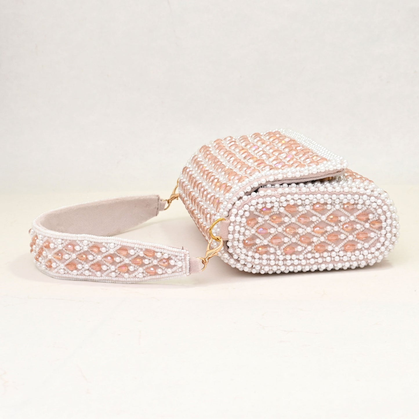 CHARLOTTE BAG - ROSE QUARTZ