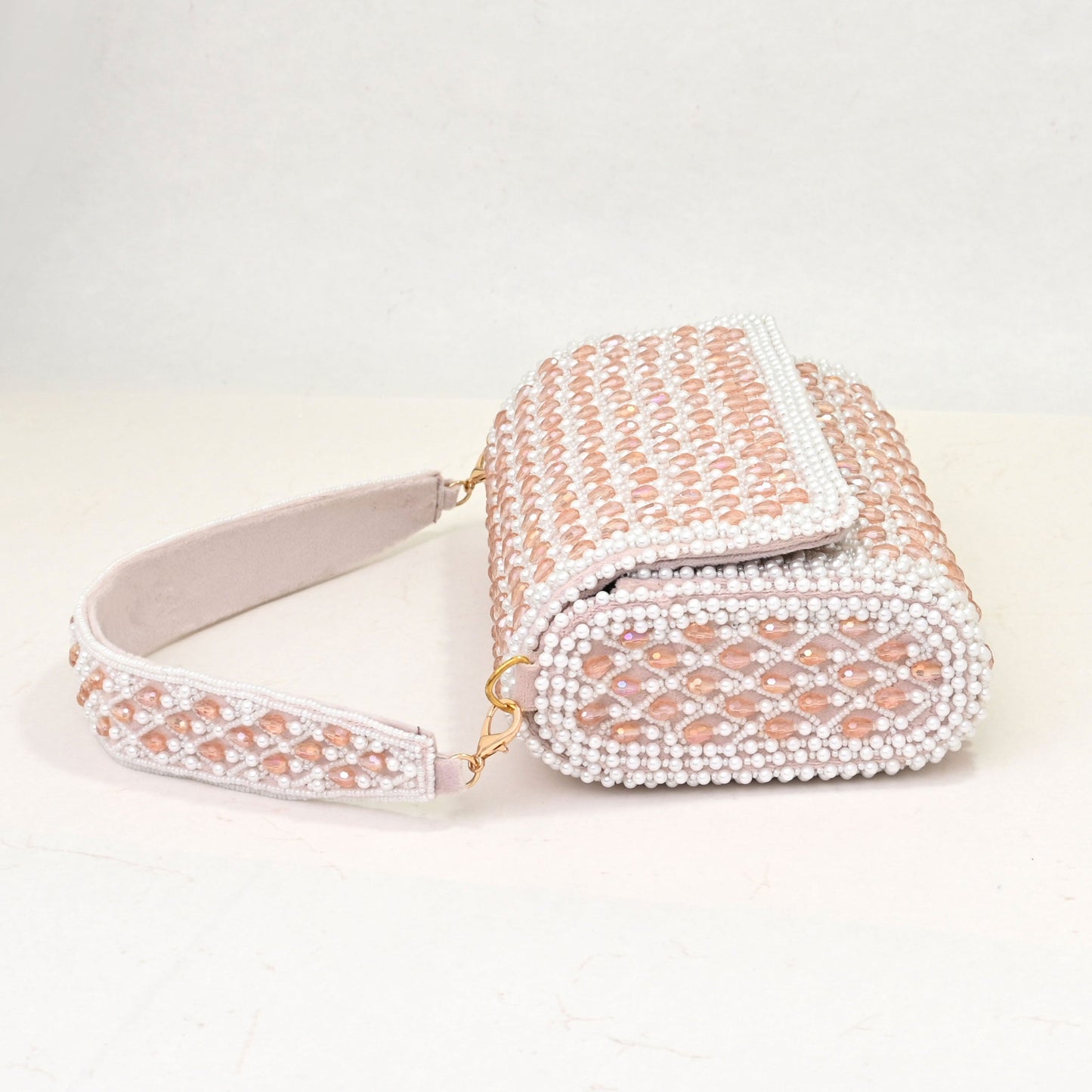 CHARLOTTE BAG - ROSE QUARTZ