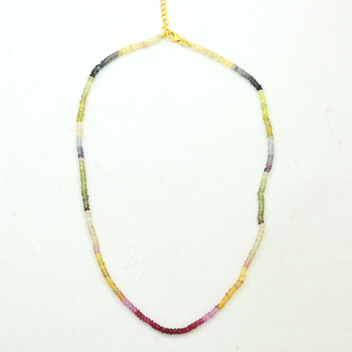 MULTI SAPPHIRE NECKLACE