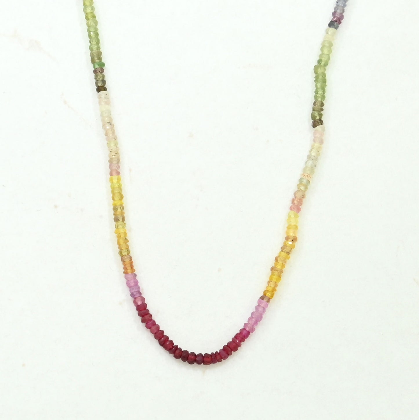 MULTI SAPPHIRE NECKLACE