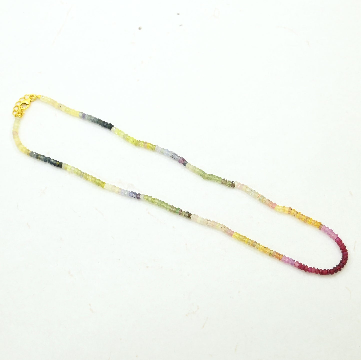 MULTI SAPPHIRE NECKLACE