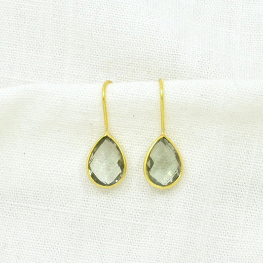 TEARDROP GEMSTONE EARRING