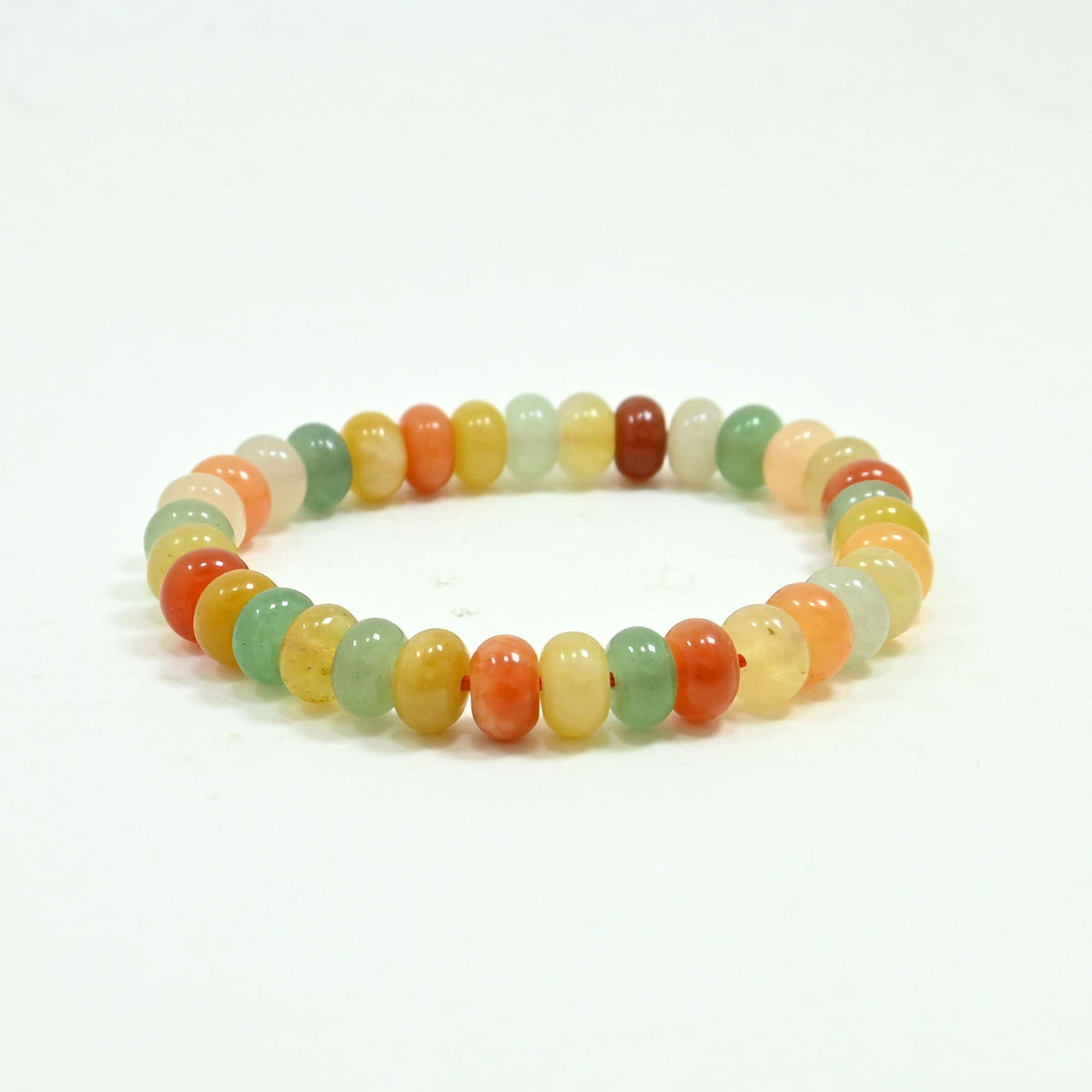 Gemstone Beaded Bracelet - Multicolor Aventurine
