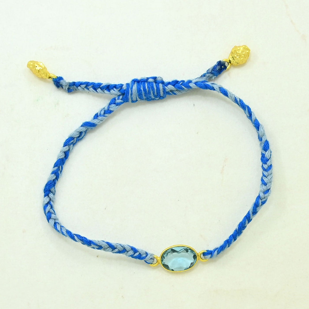 blue topaz bracelet