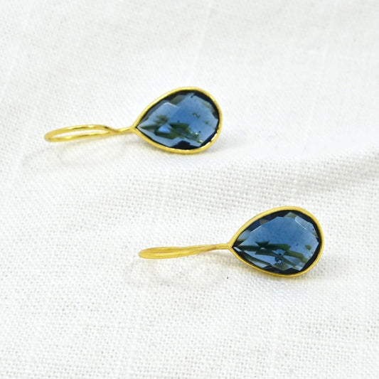 TEARDROP GEMSTONE EARRING