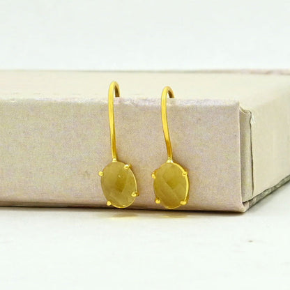 CLARA EARRING - CITRINE