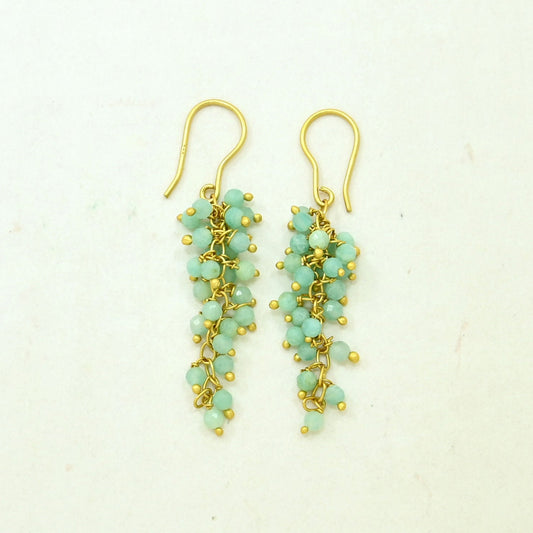 SOHAILA EARRING - AMAZONITE