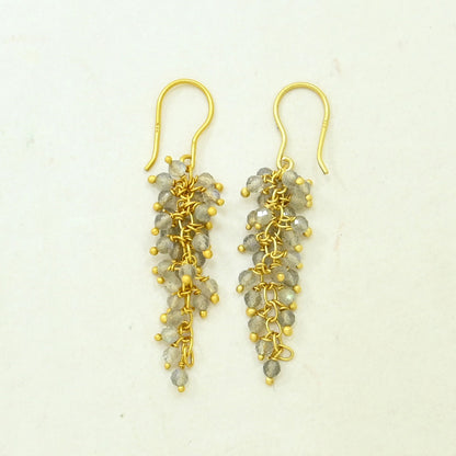 SOHAILA EARRING - LABRADORITE
