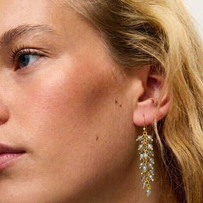 SOHAILA EARRING - LABRADORITE