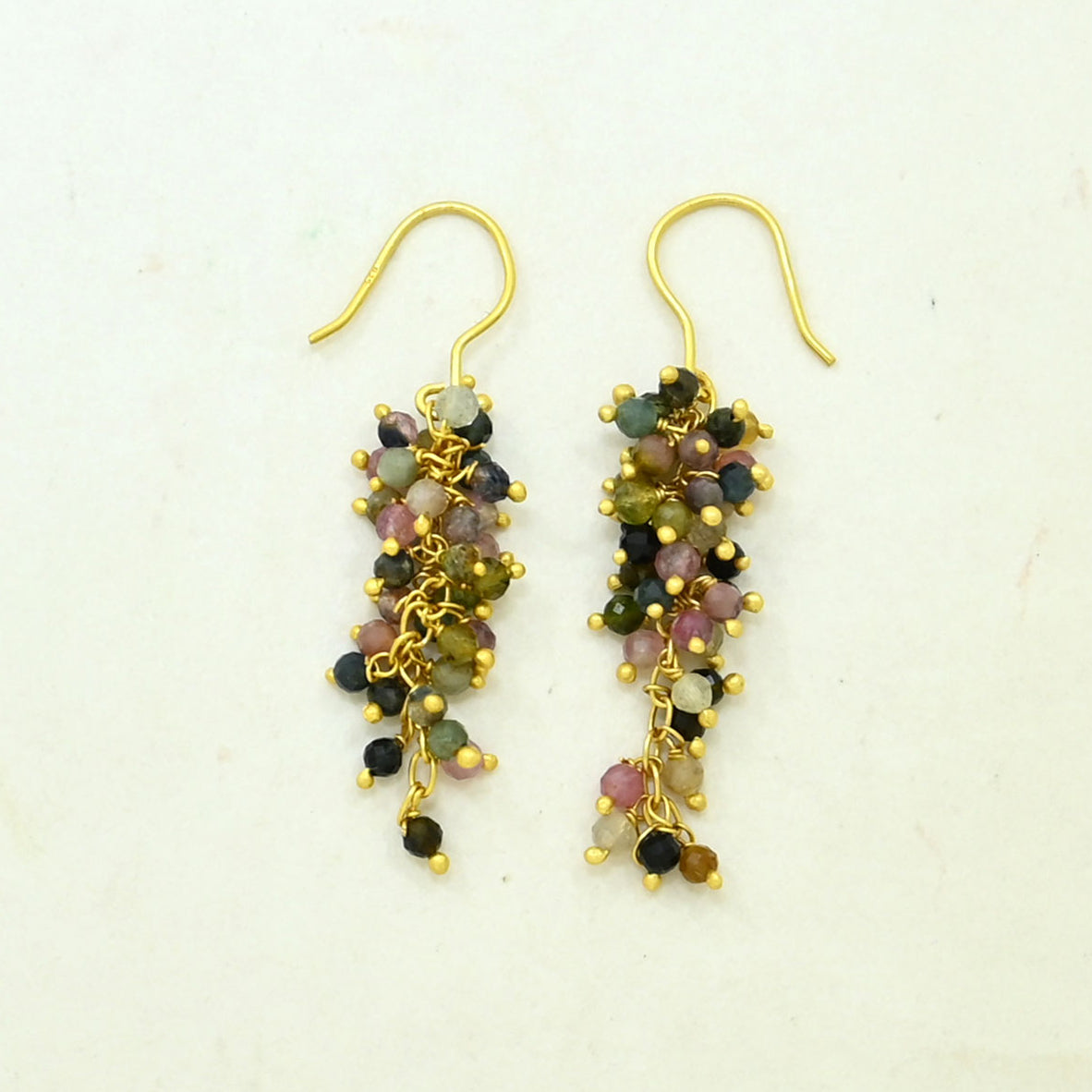 SOHAILA EARRING - MULTICOLOR TOURMALINE