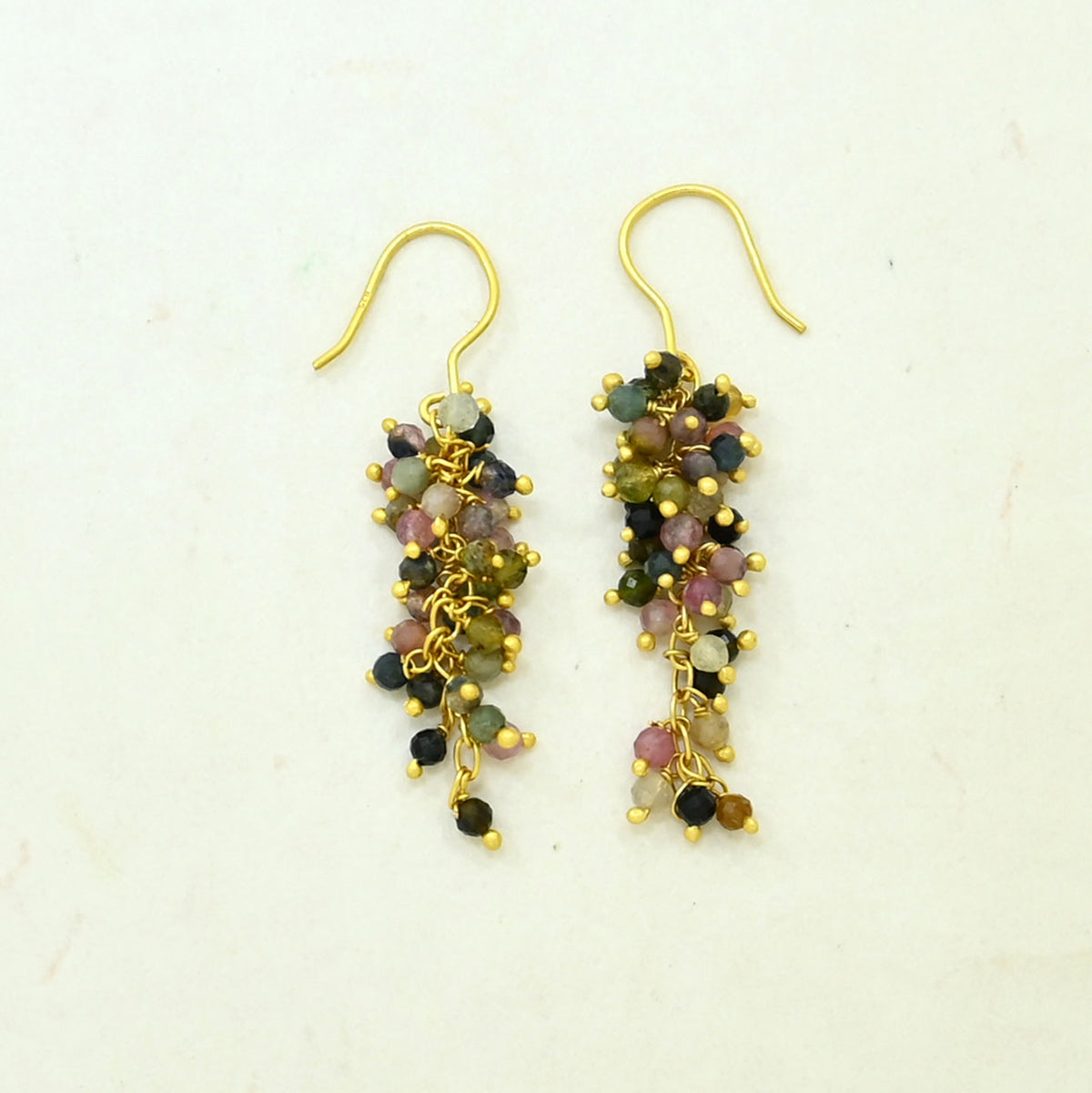 SOHAILA EARRING - MULTICOLOR TOURMALINE