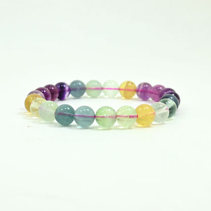 Handgeflochtenes Bunt Armband - Tanzanit   