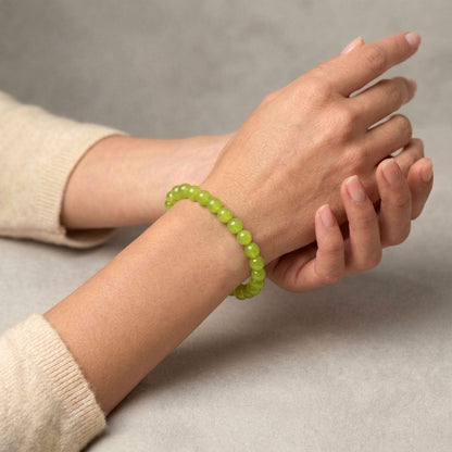 Handgeflochtenes Bunt Armband - Tanzanit   