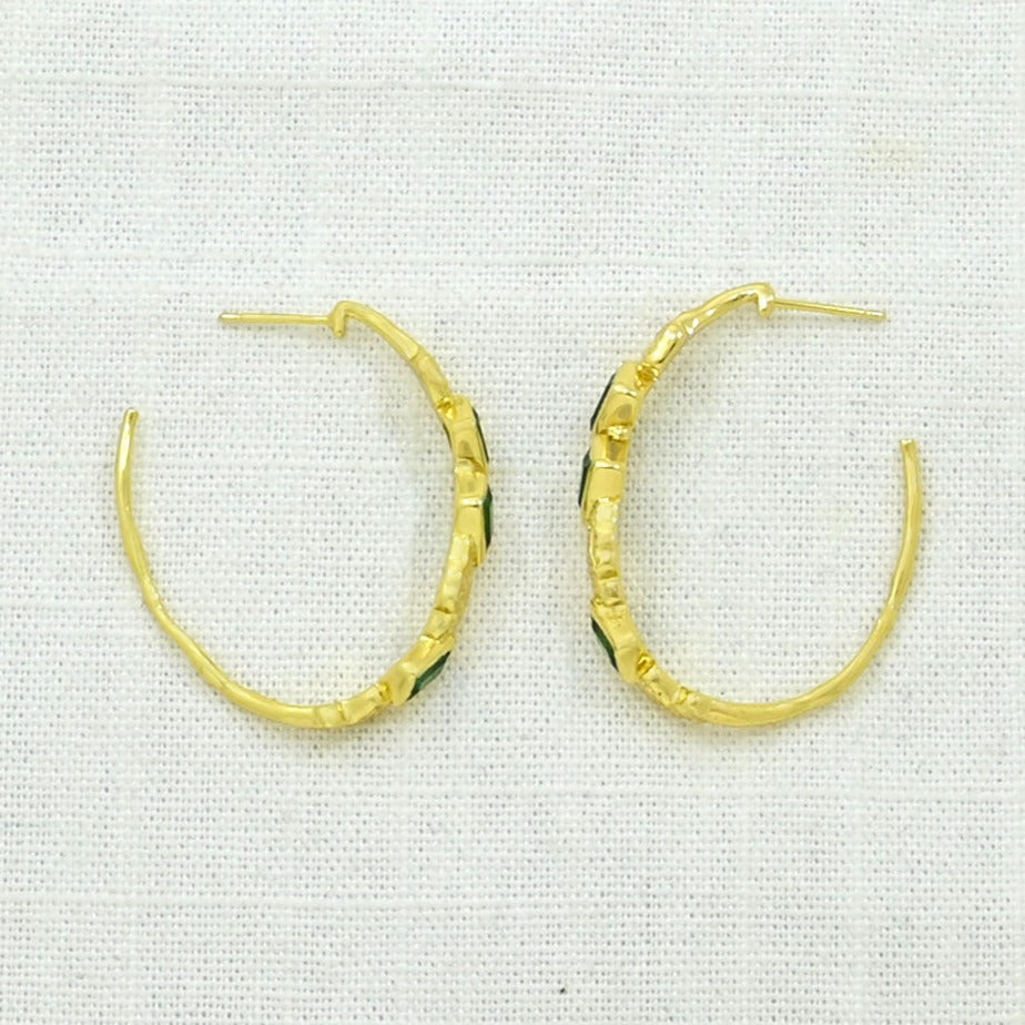 LEILA HOOP EARRING