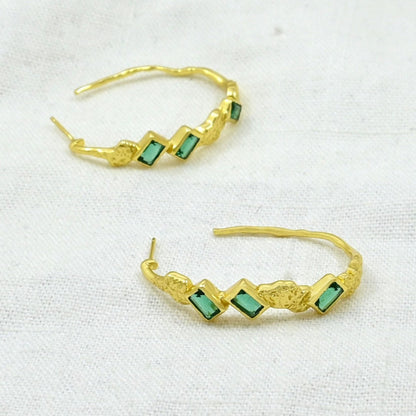 LEILA HOOP EARRING