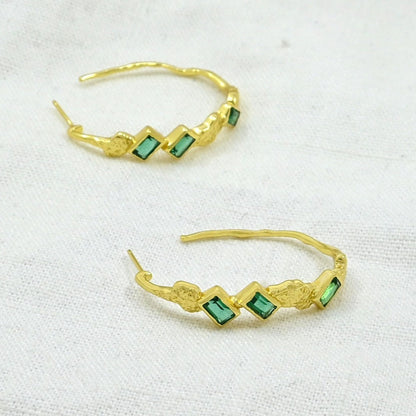 LEILA HOOP EARRING