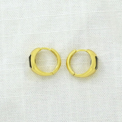 HUGGIE HOOP EARRING