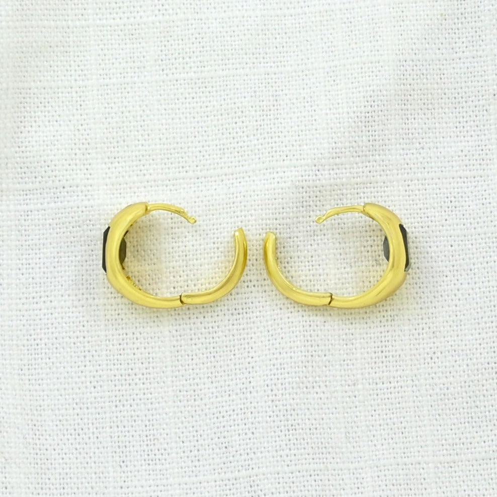 HUGGIE HOOP EARRING