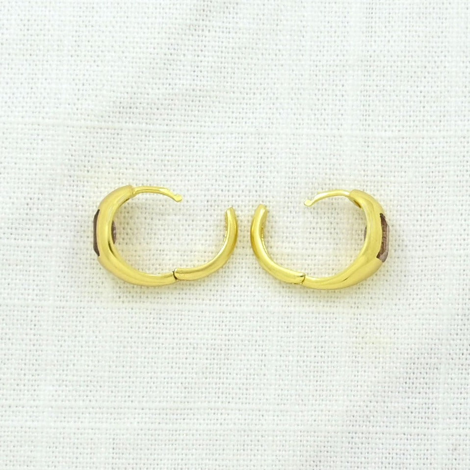 HUGGIE HOOP EARRING