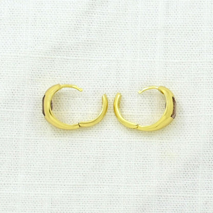 HUGGIE HOOP EARRING