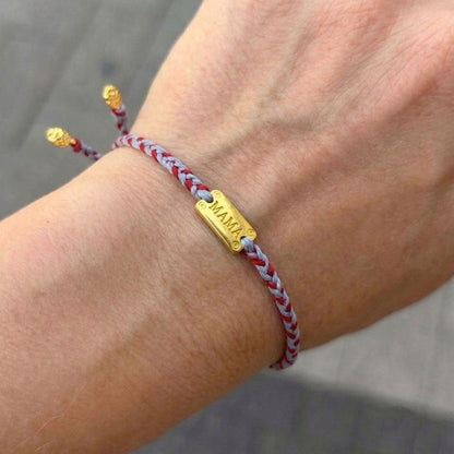 Mother's day bracelet gold plated