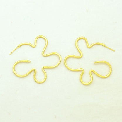 DORIA BOHO CHIC HOOP EARRING