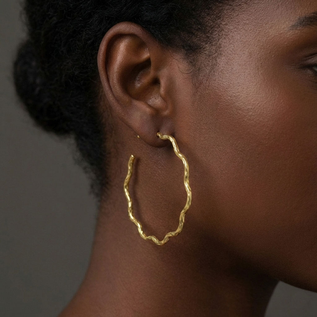 GILL BOHO CHIC HOOP EARRING