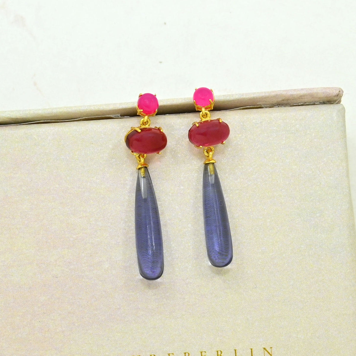 JANA EARRING - TANZANITE