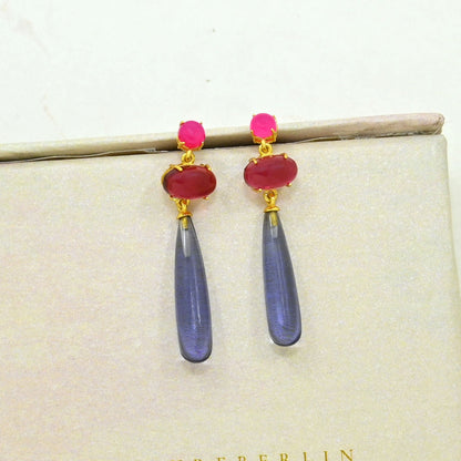 JANA EARRING - TANZANITE