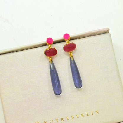 JANA EARRING - TANZANITE