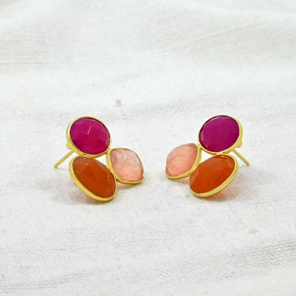 LEO STUD EARRING