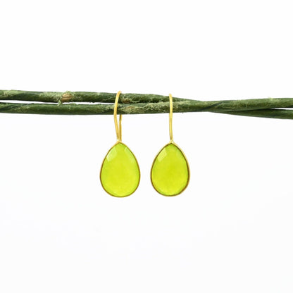 TEARDROP GEMSTONE EARRING