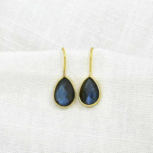 TEARDROP GEMSTONE EARRING