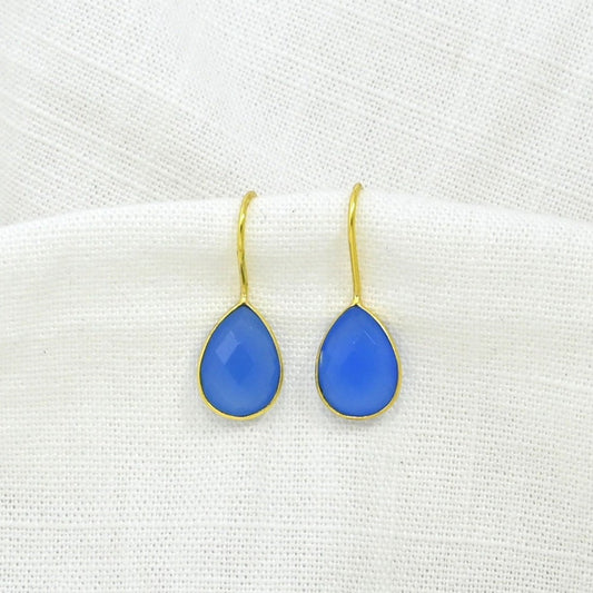 TEARDROP GEMSTONE EARRING