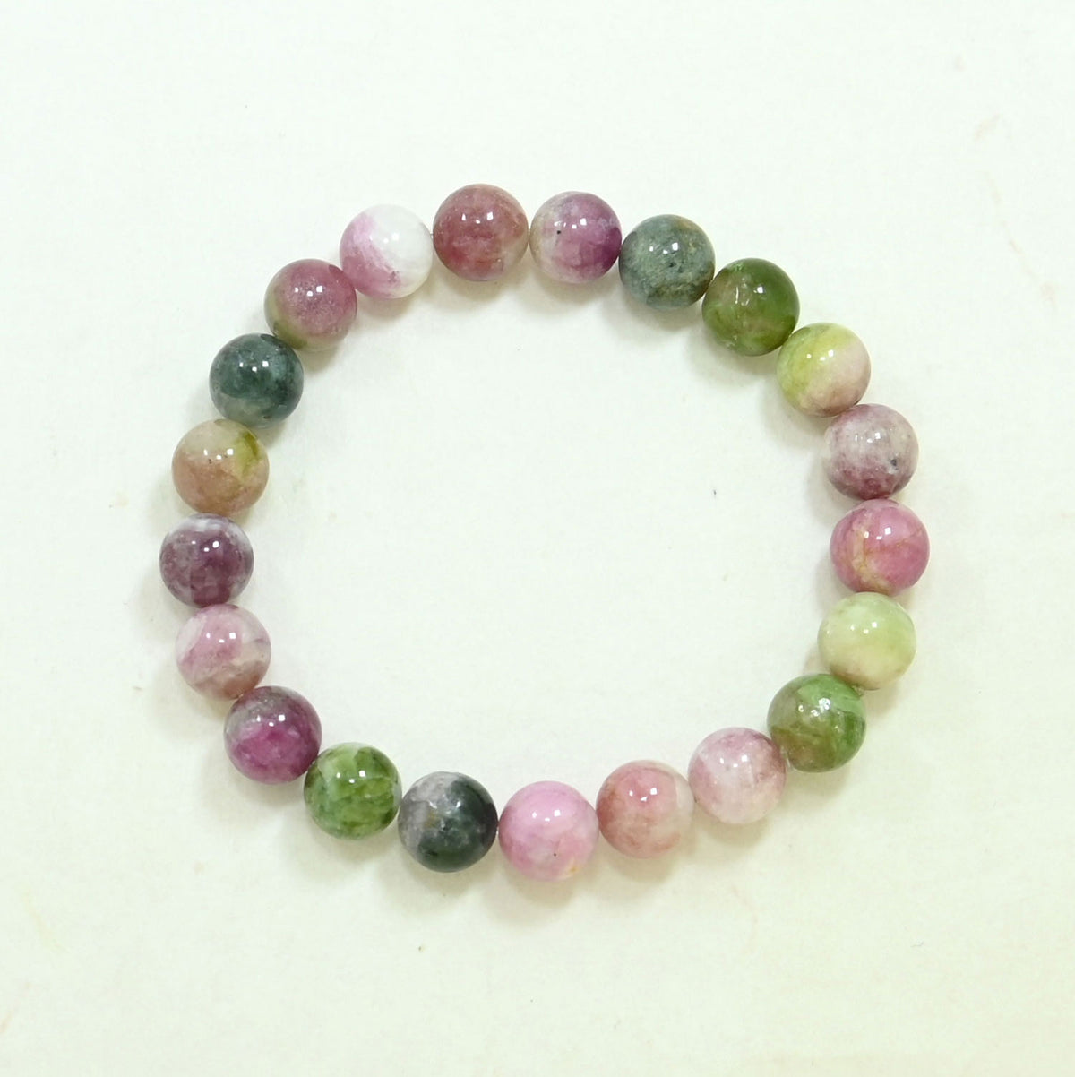 Handgeflochtenes Bunt Armband - Tanzanit   