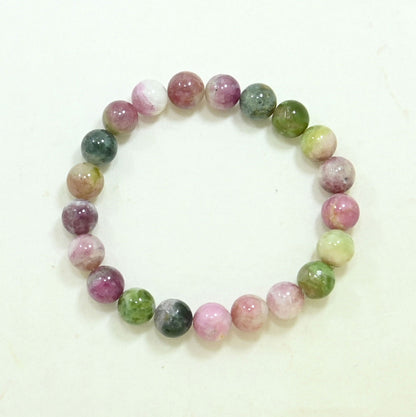Handgeflochtenes Bunt Armband - Tanzanit   