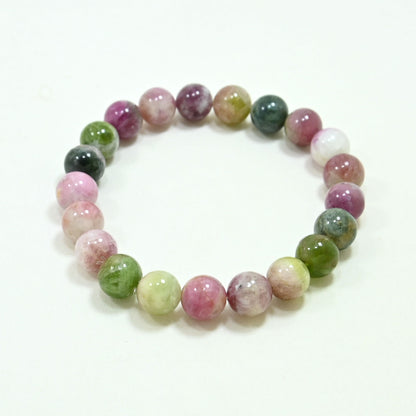 Handgeflochtenes Bunt Armband - Tanzanit   
