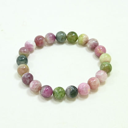 Handgeflochtenes Bunt Armband - Tanzanit   