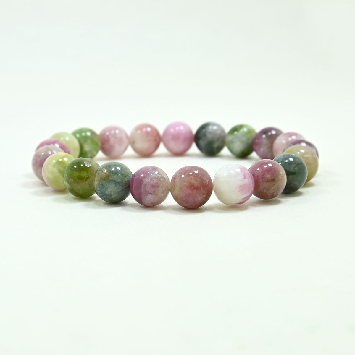 Handgeflochtenes Bunt Armband - Tanzanit   