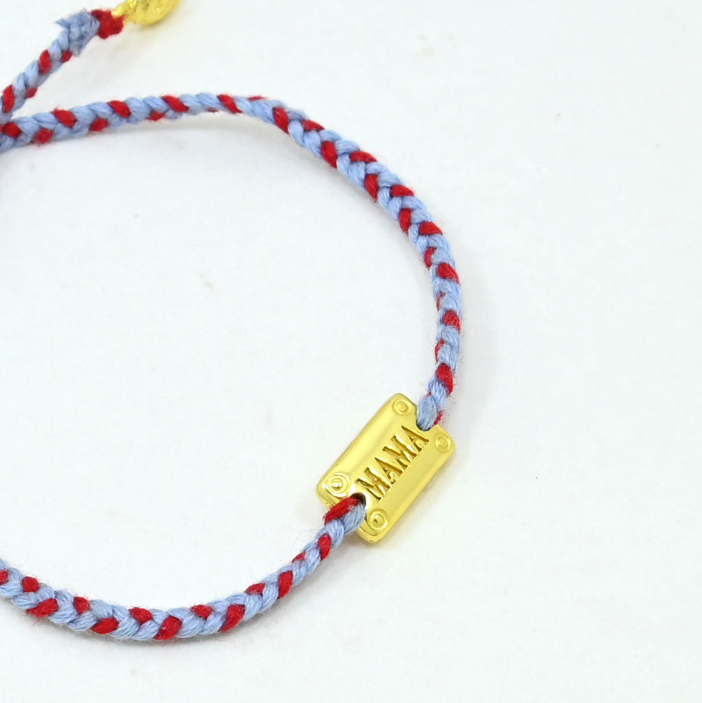 mother hand woven bracelet