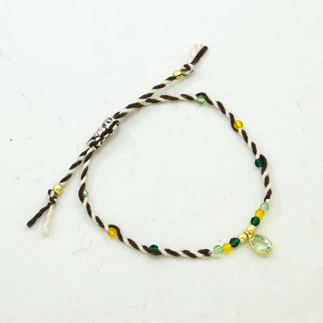 green prasiolite braclelet